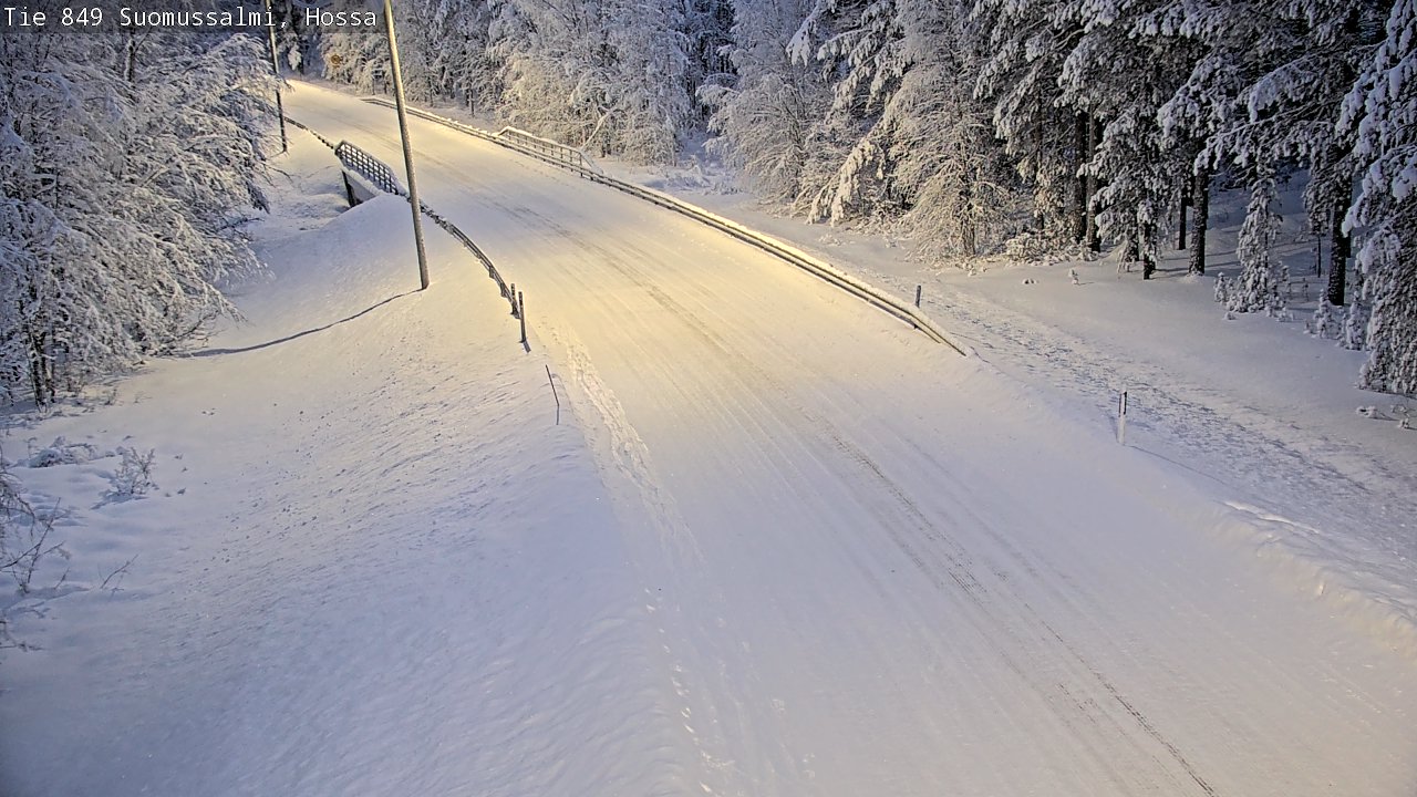 Kelikamerat Kuva Tie 843 Suomussalmi, Hossa, Suomussalmi, Kainuu