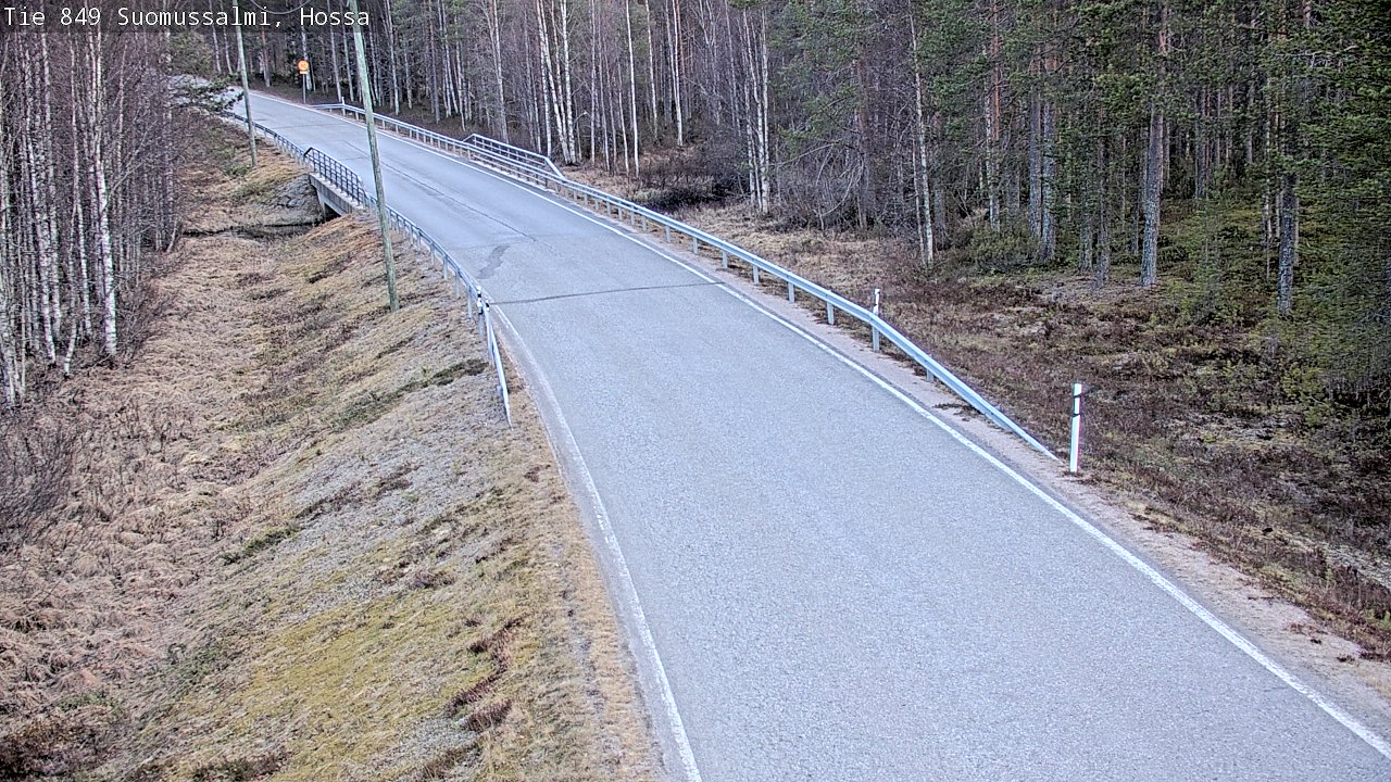 Kelikamerat Kuva Tie 843 Suomussalmi, Hossa, Suomussalmi, Kainuu