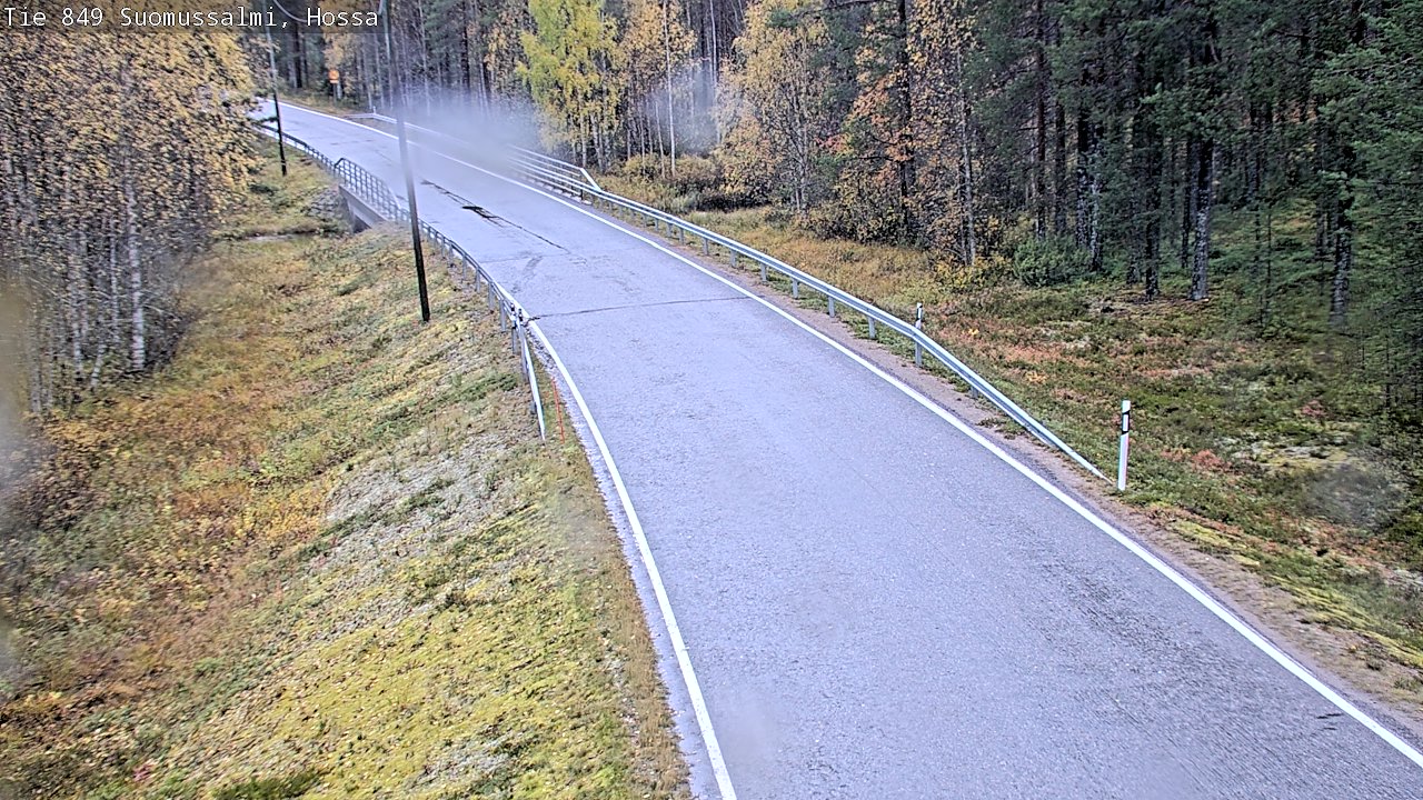 Weather Camera Image Road 950 843 Suomussalmi, Hossa, Suomussalmi, Kainuu