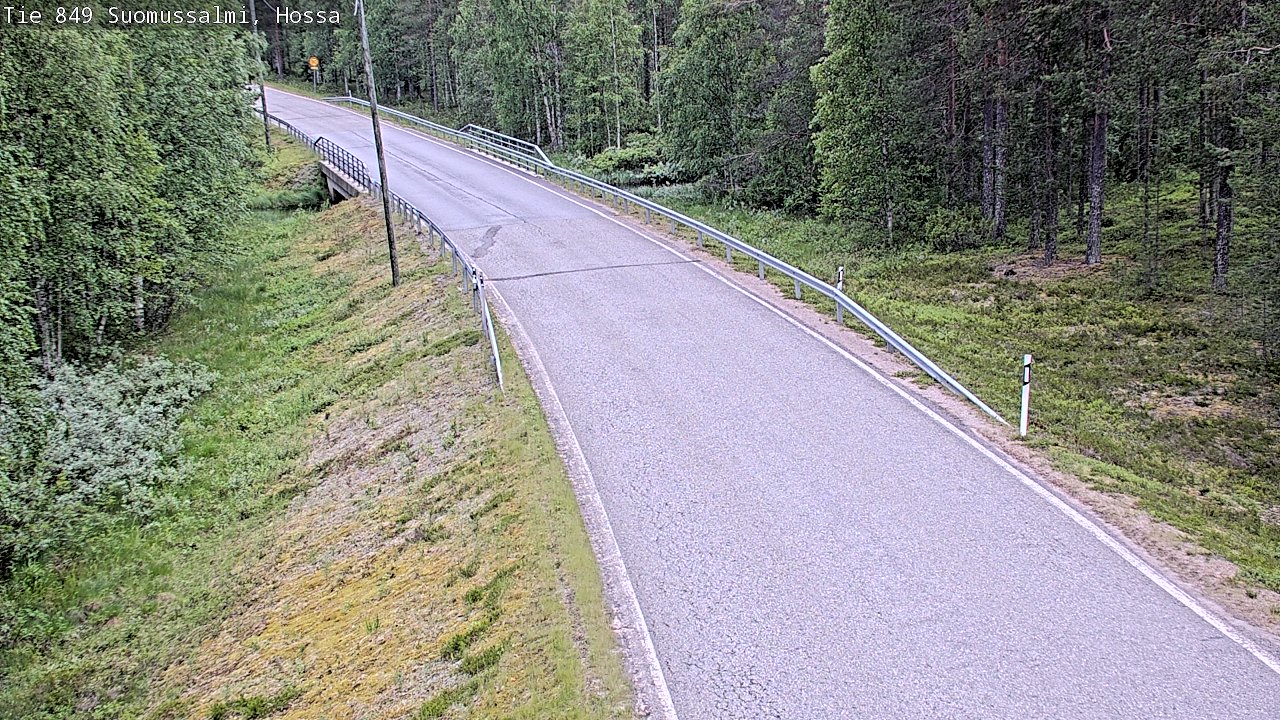 Kelikamerat Kuva Tie 843 Suomussalmi, Hossa, Suomussalmi, Kainuu