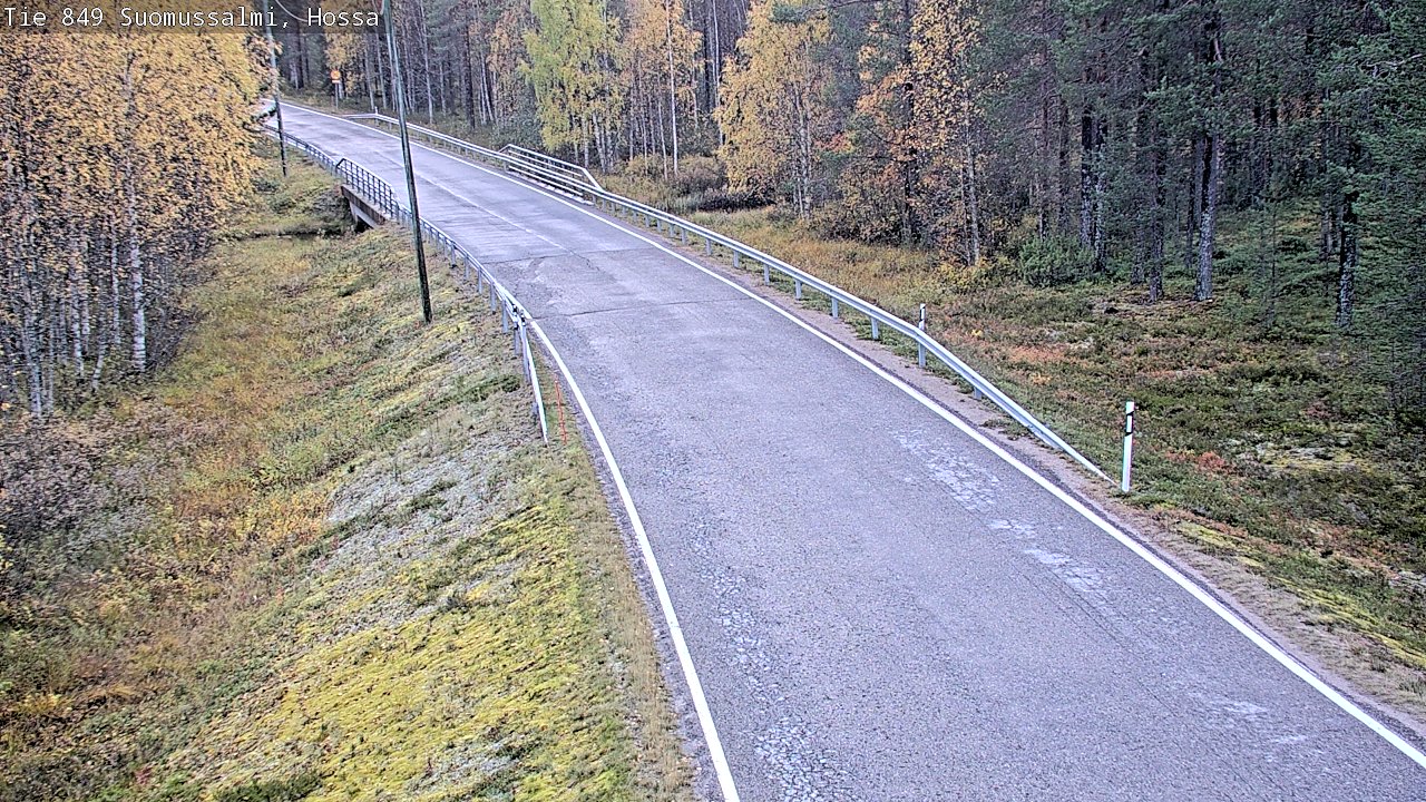 Kelikamerat Kuva Tie 843 Suomussalmi, Hossa, Suomussalmi, Kainuu