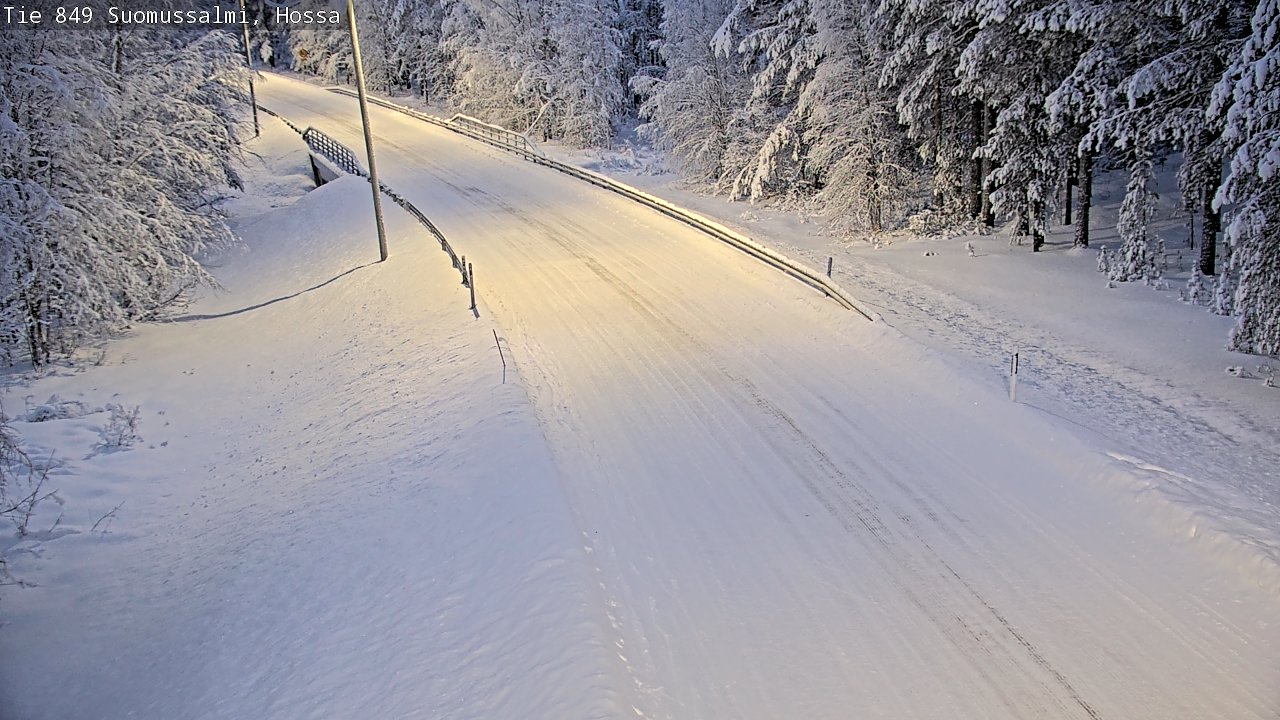 Kelikamerat Kuva Tie 843 Suomussalmi, Hossa, Suomussalmi, Kainuu