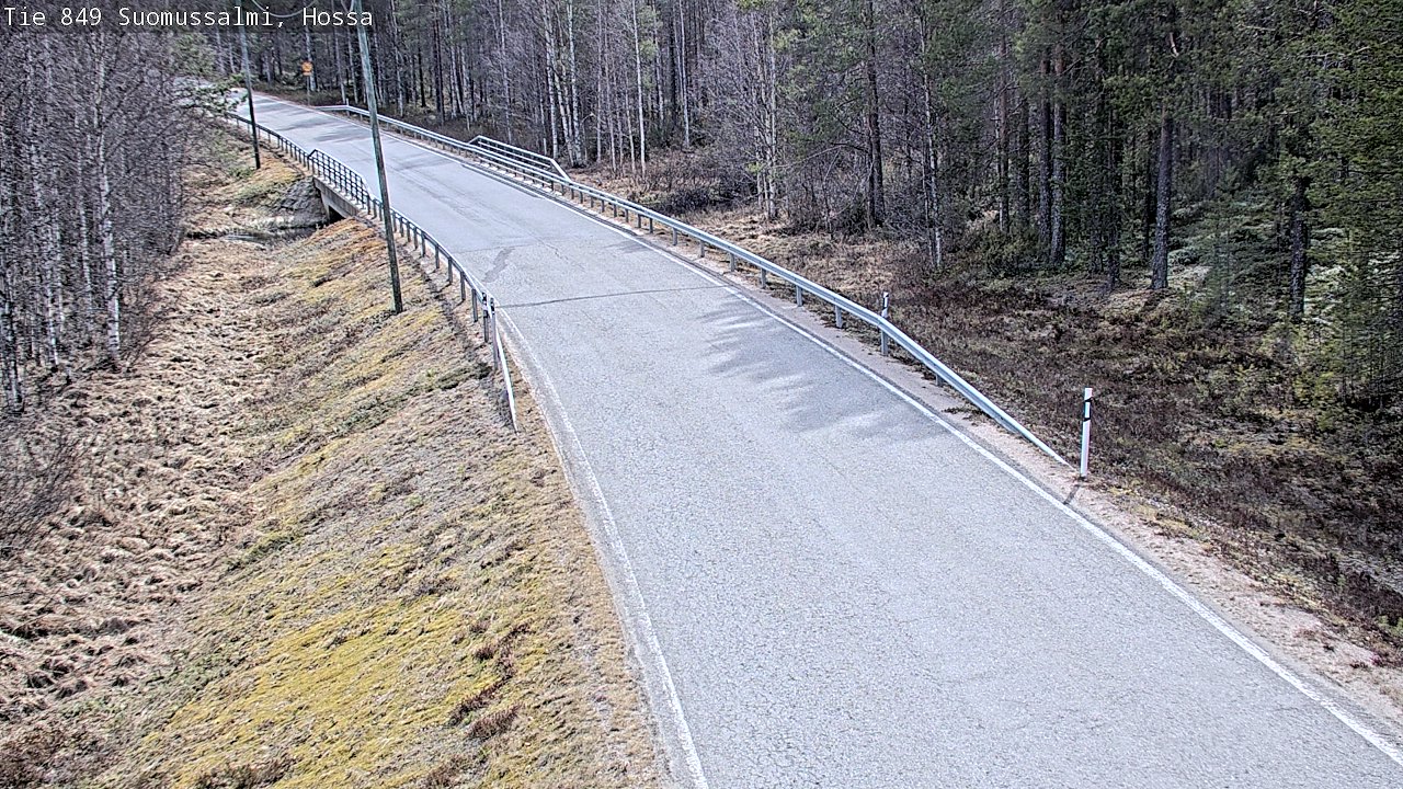 Kelikamerat Kuva Tie 843 Suomussalmi, Hossa, Suomussalmi, Kainuu