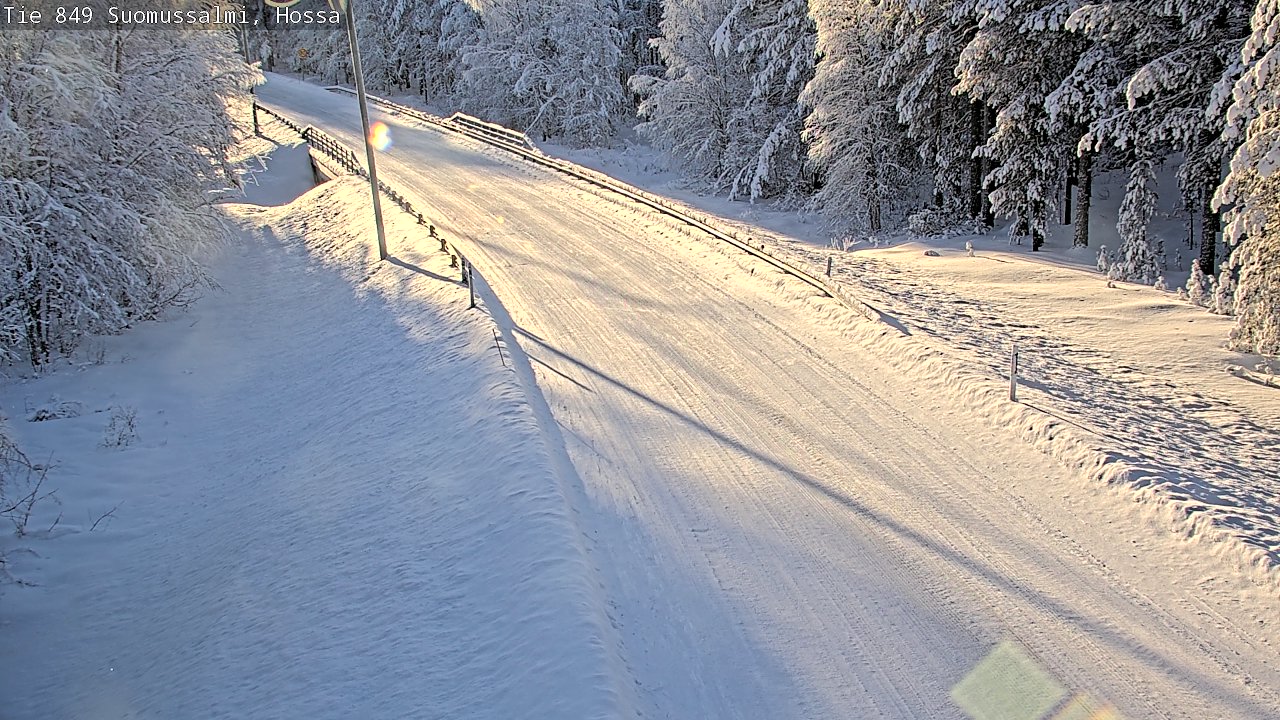 Kelikamerat Kuva Tie 843 Suomussalmi, Hossa, Suomussalmi, Kainuu