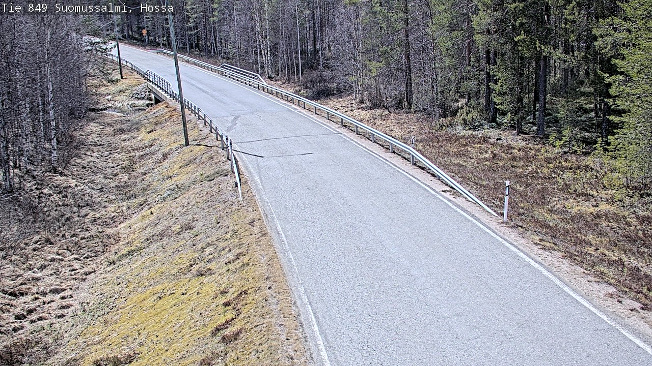 Kelikamerat Kuva Tie 843 Suomussalmi, Hossa, Suomussalmi, Kainuu