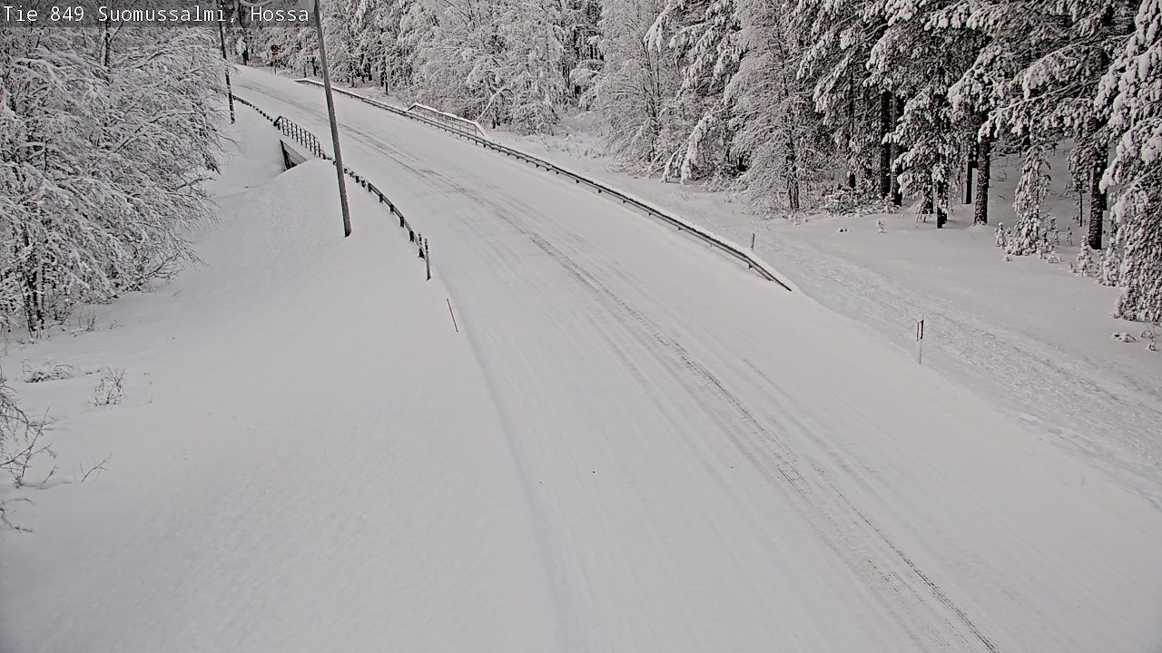 Kelikamerat Kuva Tie 843 Suomussalmi, Hossa, Suomussalmi, Kainuu