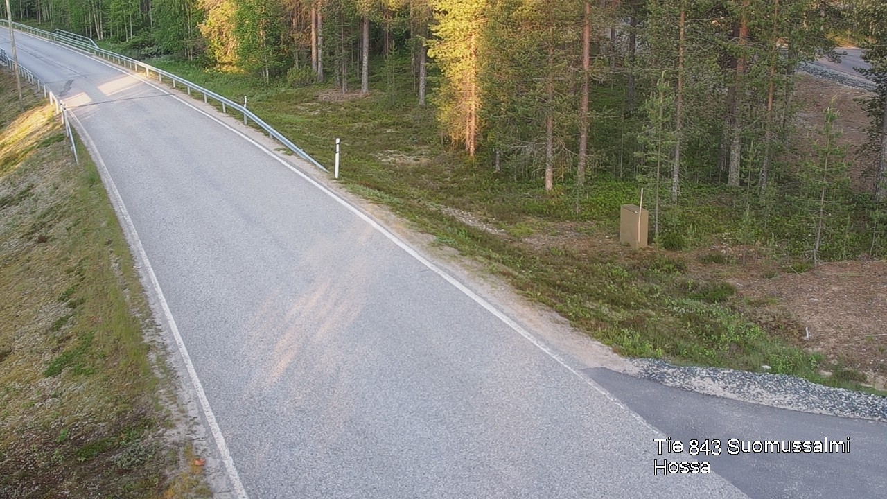 Kelikamerat Kuva Tie 843 Suomussalmi, Hossa, Suomussalmi, Kainuu