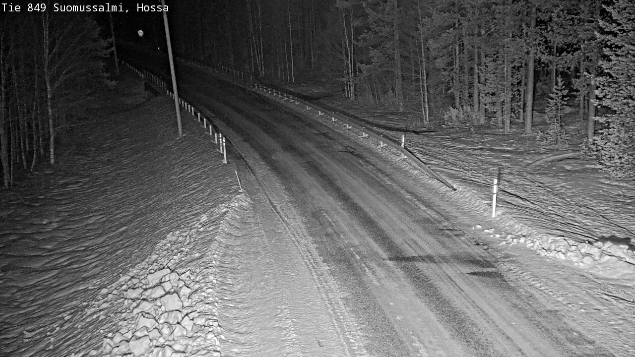 Kelikamerat Kuva Tie 843 Suomussalmi, Hossa, Suomussalmi, Kainuu