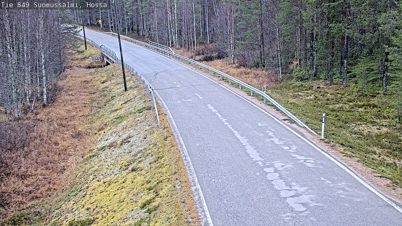 Kelikamerat Kuva Tie 843 Suomussalmi, Hossa, Suomussalmi, Kainuu