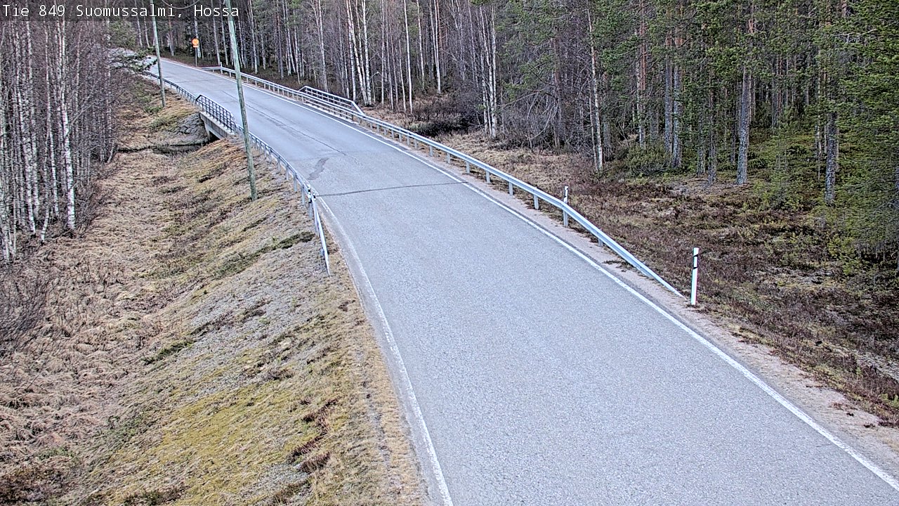Kelikamerat Kuva Tie 843 Suomussalmi, Hossa, Suomussalmi, Kainuu