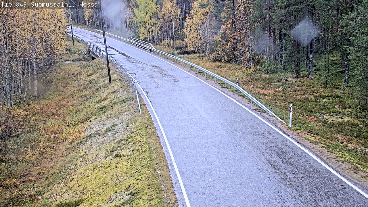 Weather Camera Image Road 950 843 Suomussalmi, Hossa, Suomussalmi, Kainuu