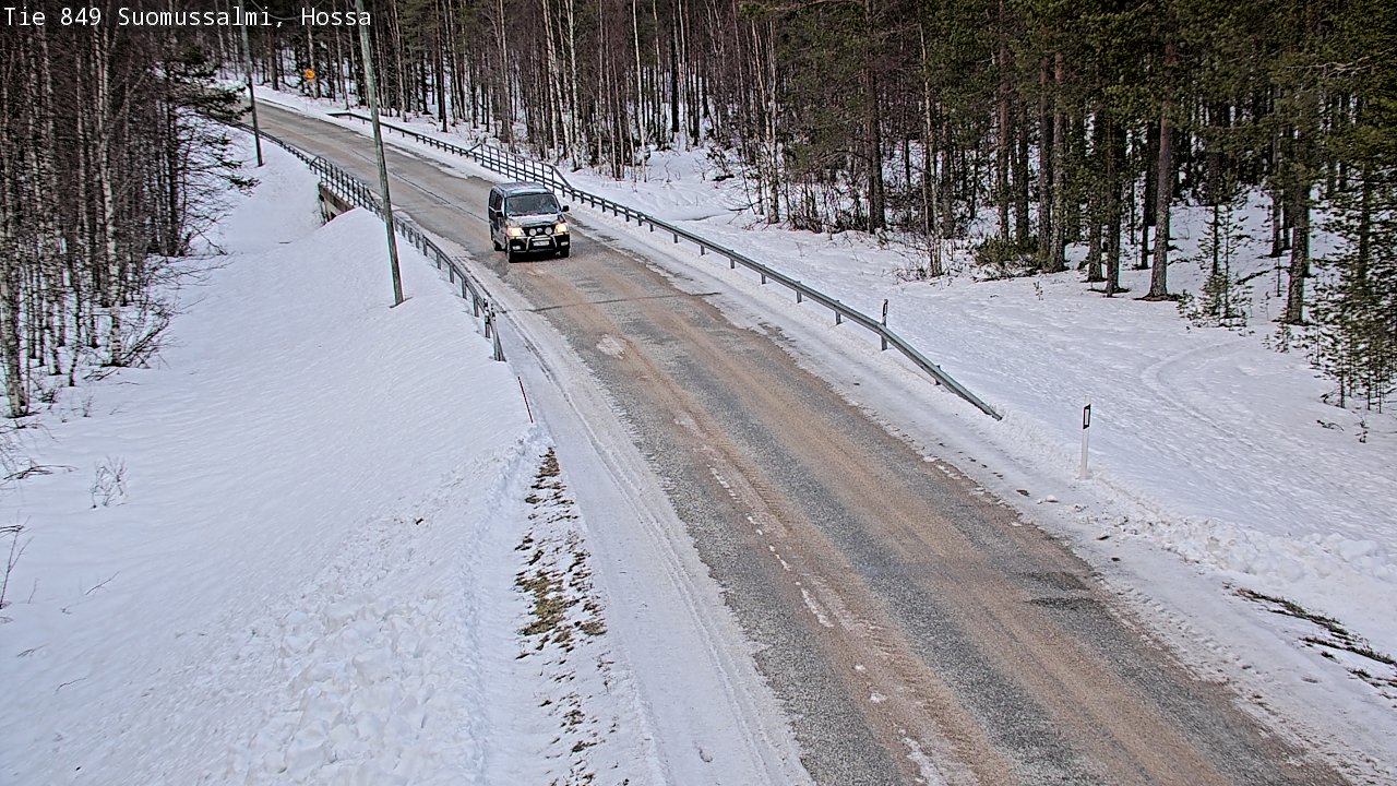 Kelikamerat Kuva Tie 843 Suomussalmi, Hossa, Suomussalmi, Kainuu