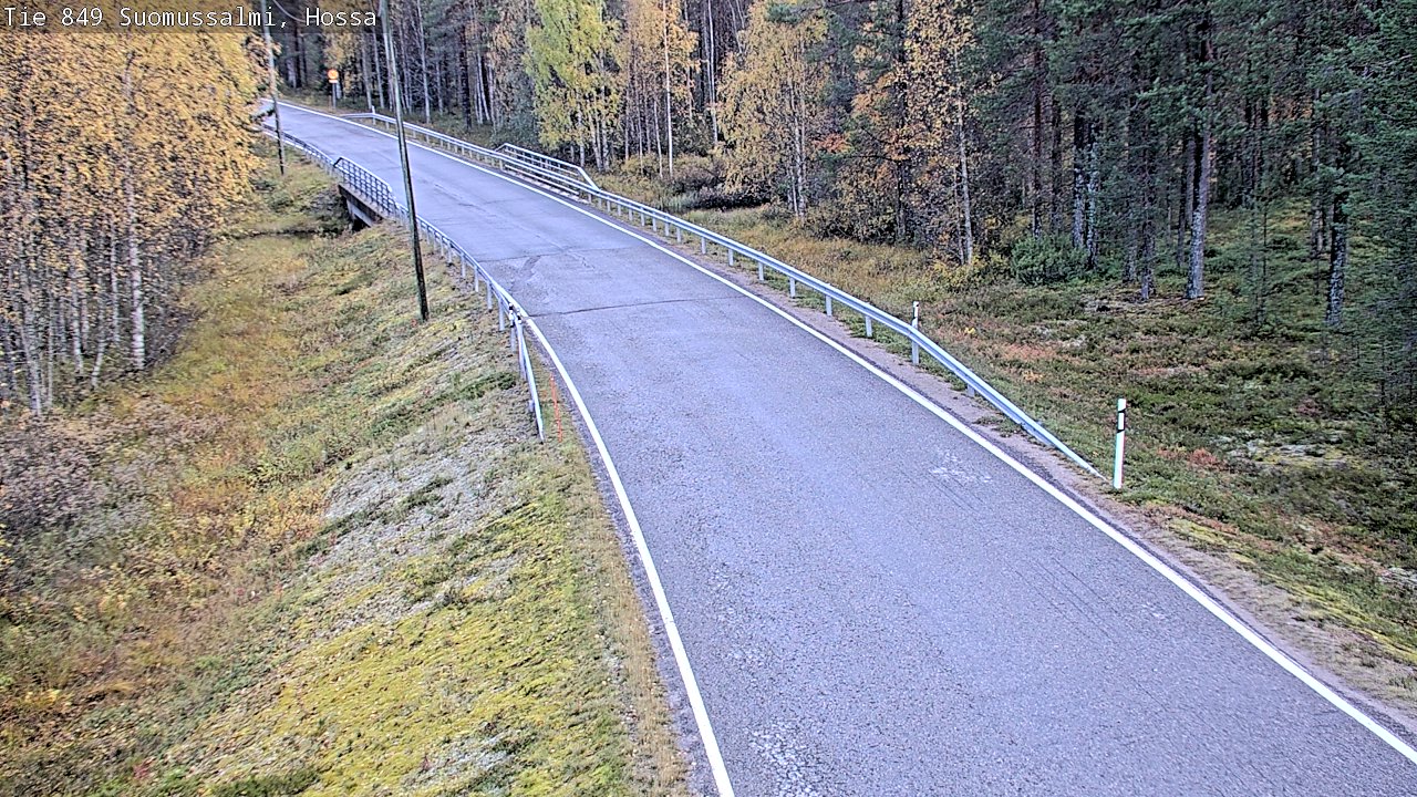 Kelikamerat Kuva Tie 843 Suomussalmi, Hossa, Suomussalmi, Kainuu