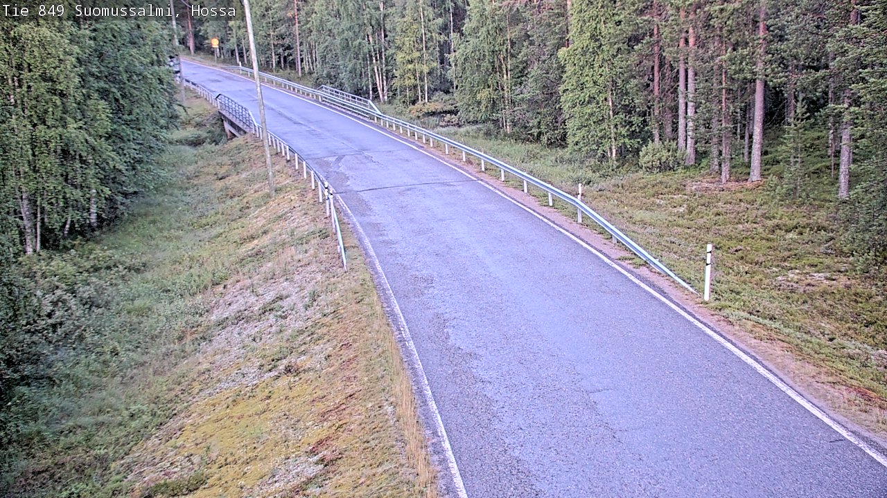 Kelikamerat Kuva Tie 843 Suomussalmi, Hossa, Suomussalmi, Kainuu