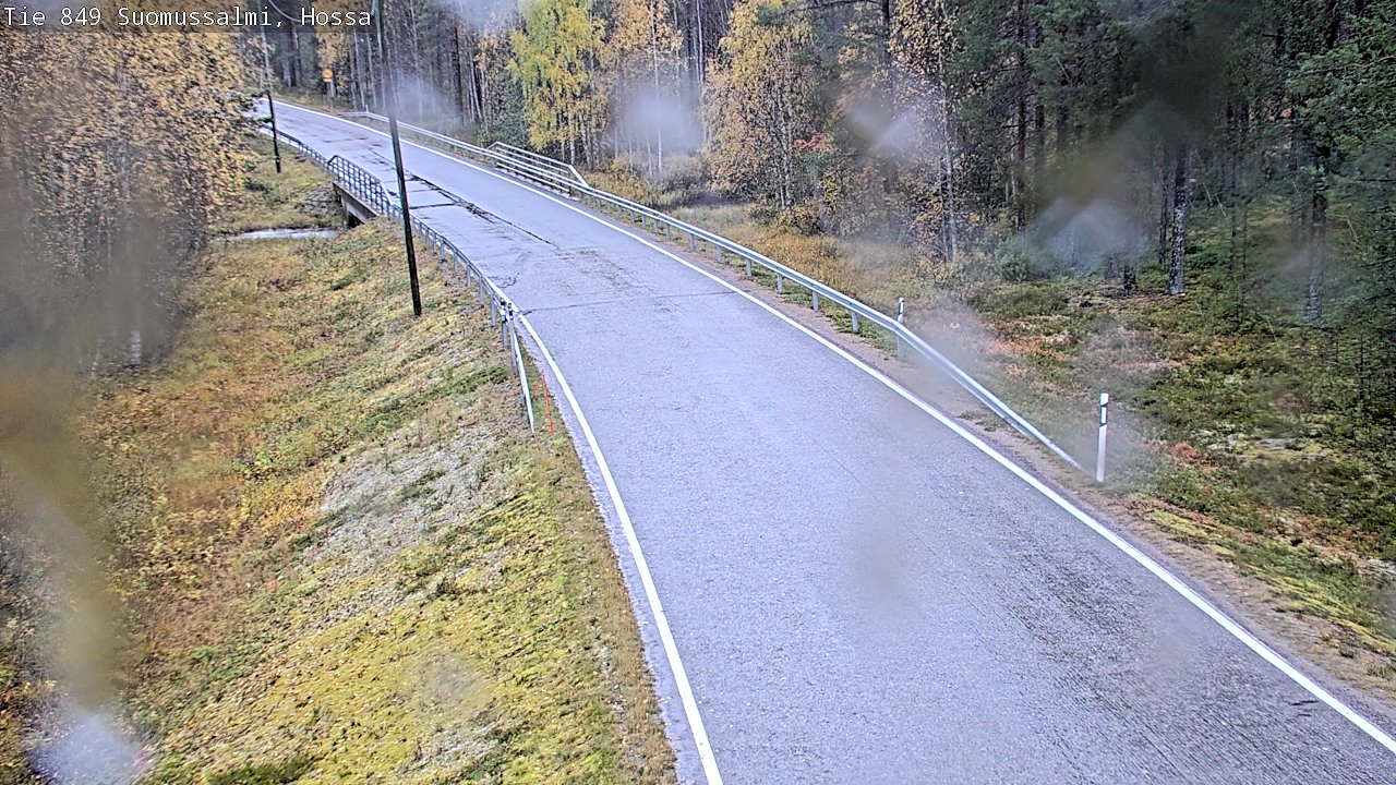 Weather Camera Image Road 950 843 Suomussalmi, Hossa, Suomussalmi, Kainuu