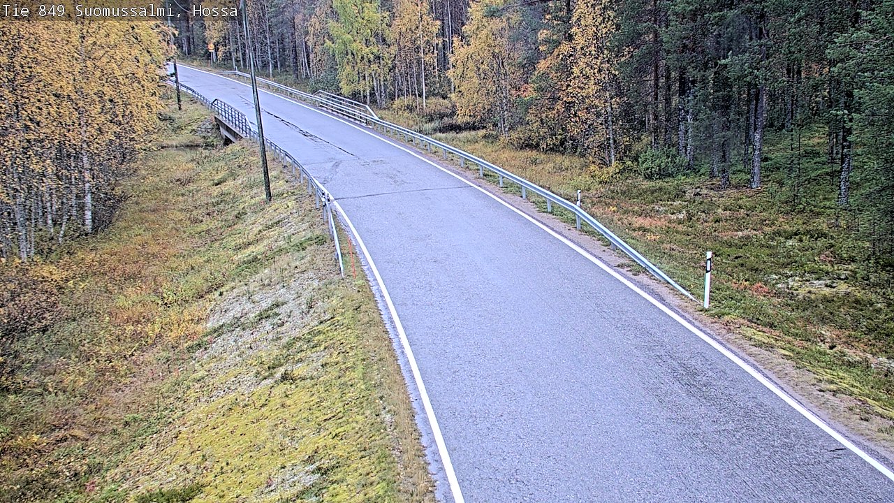 Kelikamerat Kuva Tie 843 Suomussalmi, Hossa, Suomussalmi, Kainuu