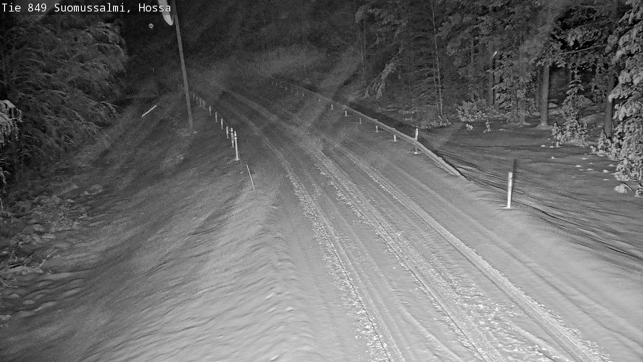 Weather Camera Image Road 950 843 Suomussalmi, Hossa, Suomussalmi, Kainuu