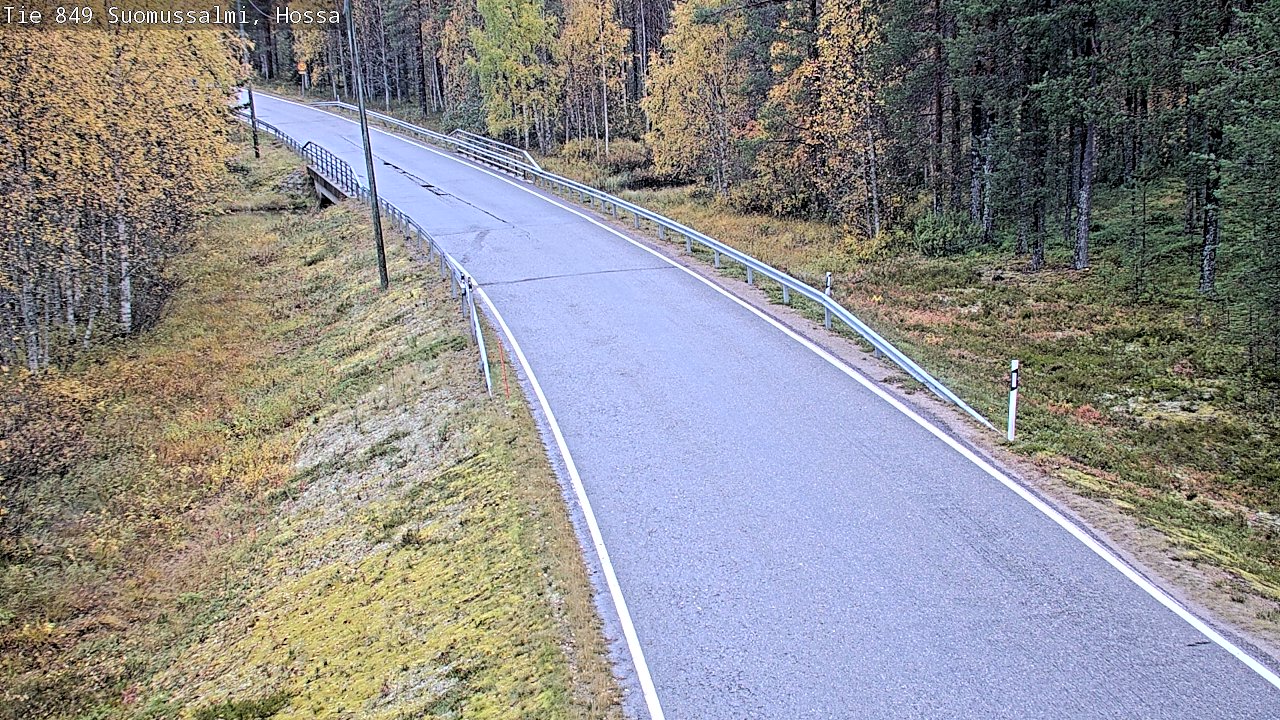 Kelikamerat Kuva Tie 843 Suomussalmi, Hossa, Suomussalmi, Kainuu