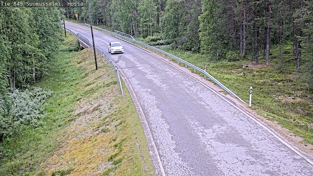 Kelikamerat Kuva Tie 843 Suomussalmi, Hossa, Suomussalmi, Kainuu