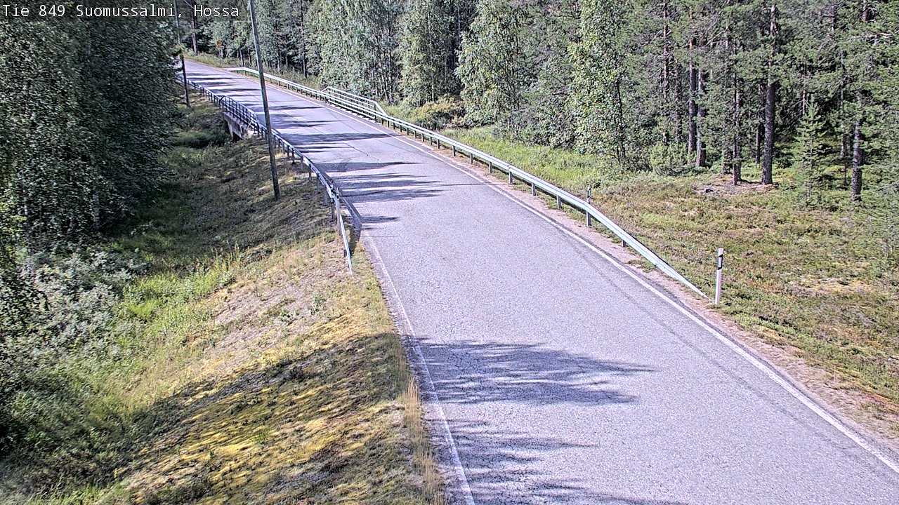 Weather Camera Image Road 950 843 Suomussalmi, Hossa, Suomussalmi, Kainuu