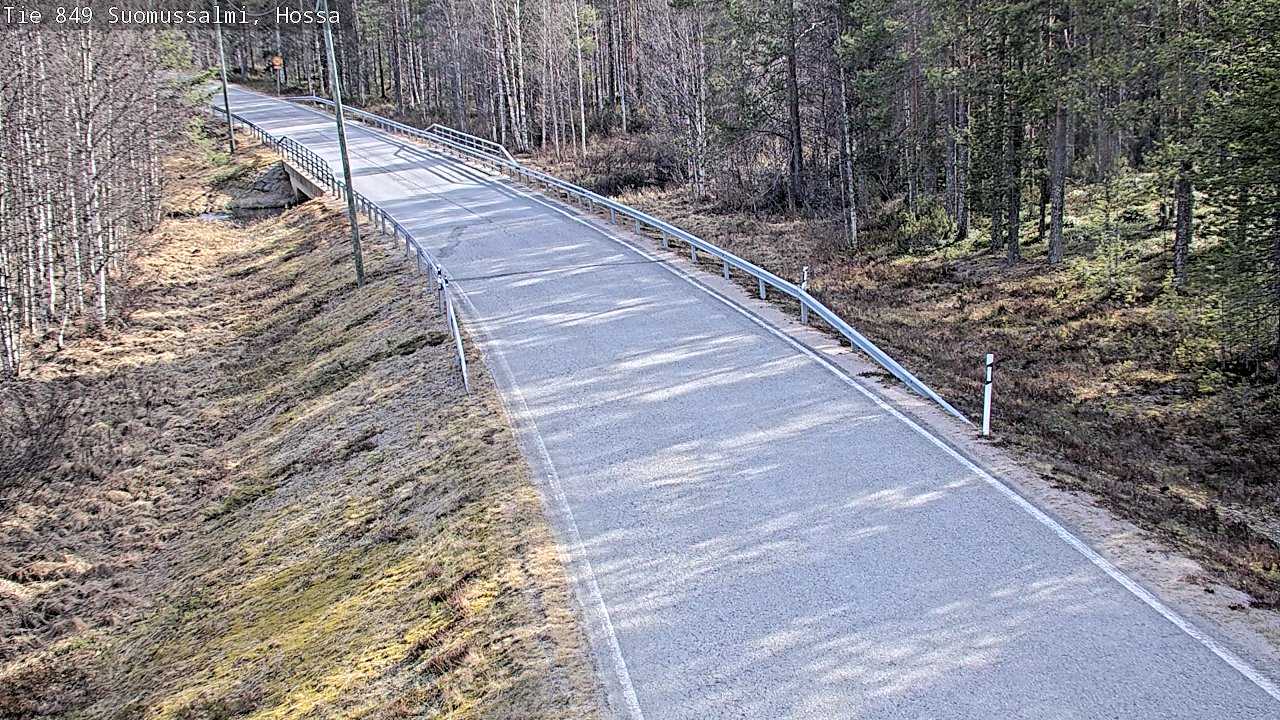 Kelikamerat Kuva Tie 843 Suomussalmi, Hossa, Suomussalmi, Kainuu