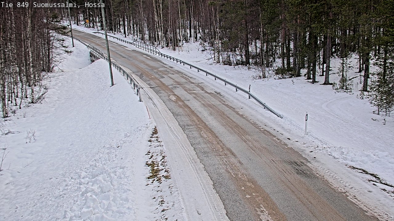 Kelikamerat Kuva Tie 843 Suomussalmi, Hossa, Suomussalmi, Kainuu
