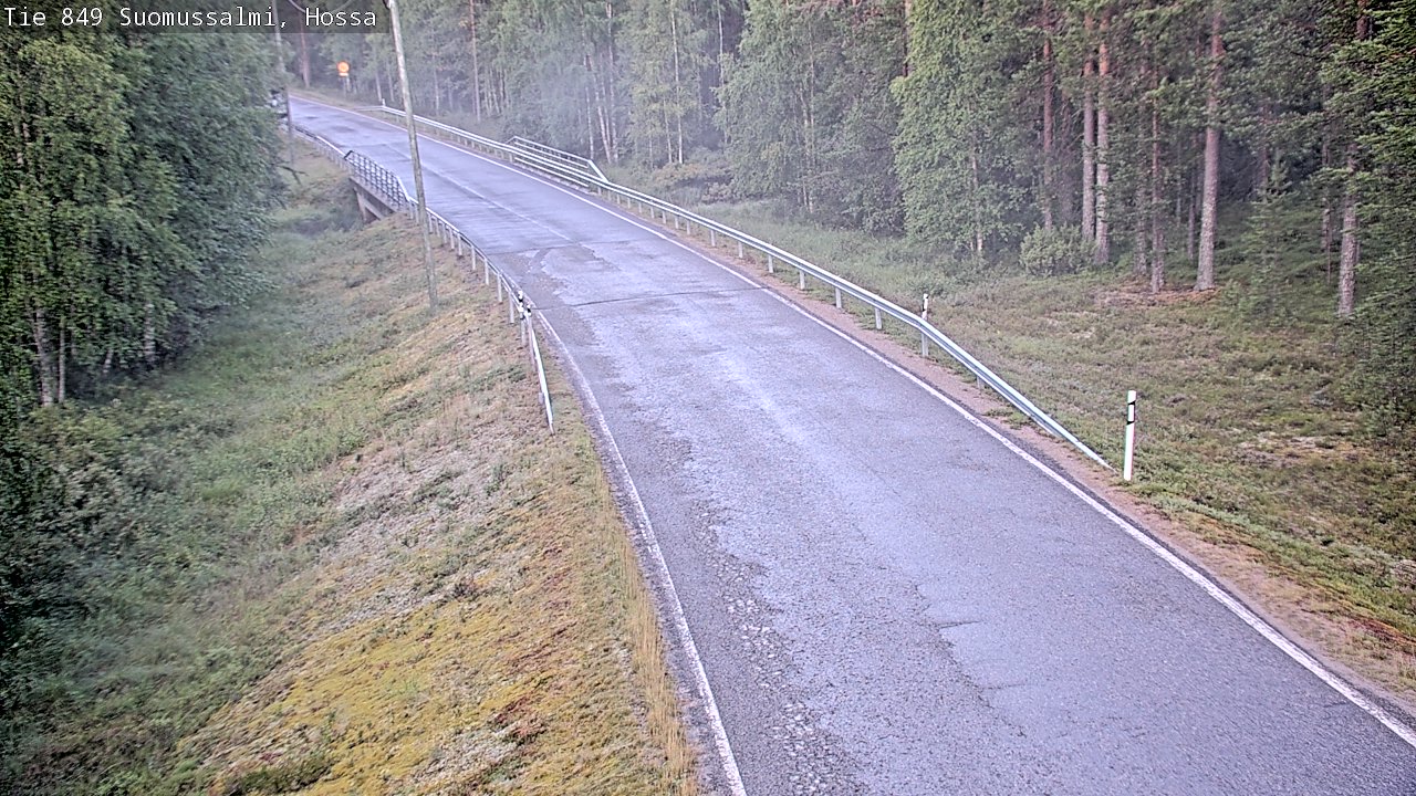 Kelikamerat Kuva Tie 843 Suomussalmi, Hossa, Suomussalmi, Kainuu