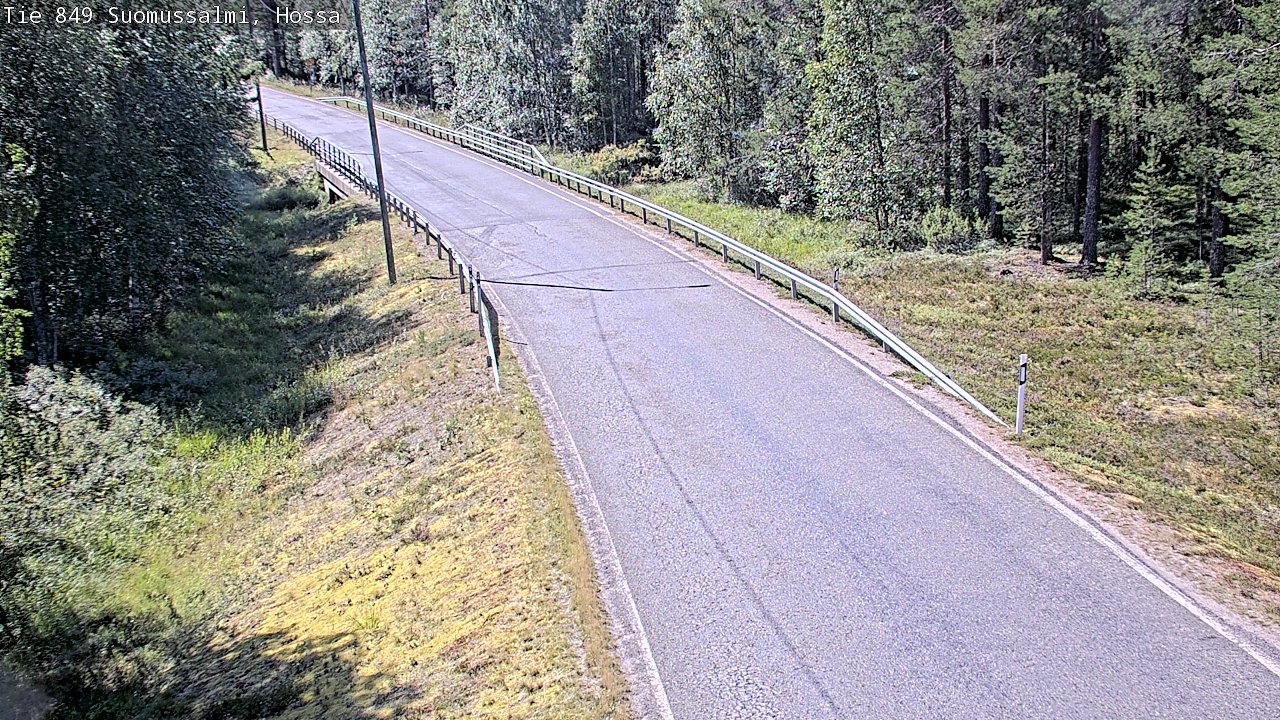Kelikamerat Kuva Tie 843 Suomussalmi, Hossa, Suomussalmi, Kainuu