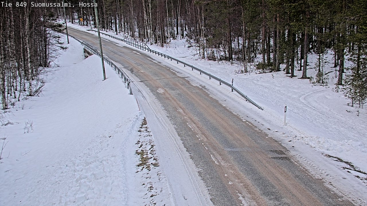 Kelikamerat Kuva Tie 843 Suomussalmi, Hossa, Suomussalmi, Kainuu