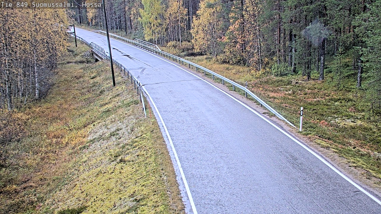 Weather Camera Image Road 950 843 Suomussalmi, Hossa, Suomussalmi, Kainuu
