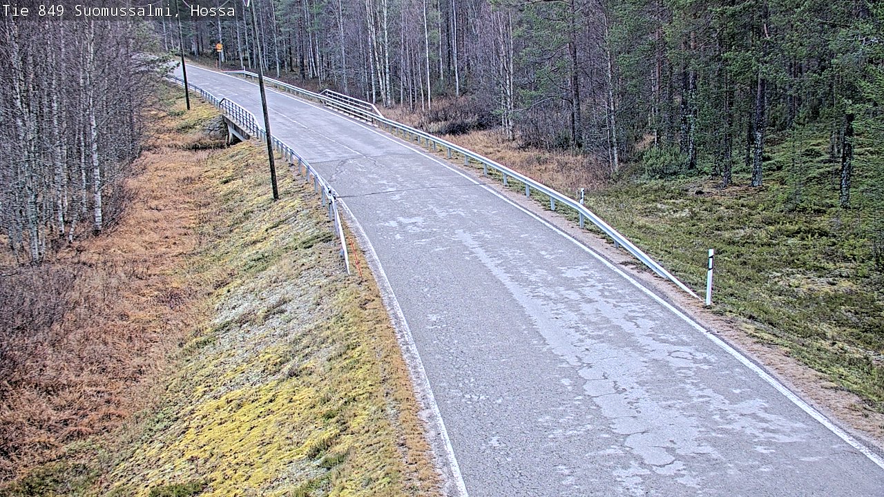 Kelikamerat Kuva Tie 843 Suomussalmi, Hossa, Suomussalmi, Kainuu