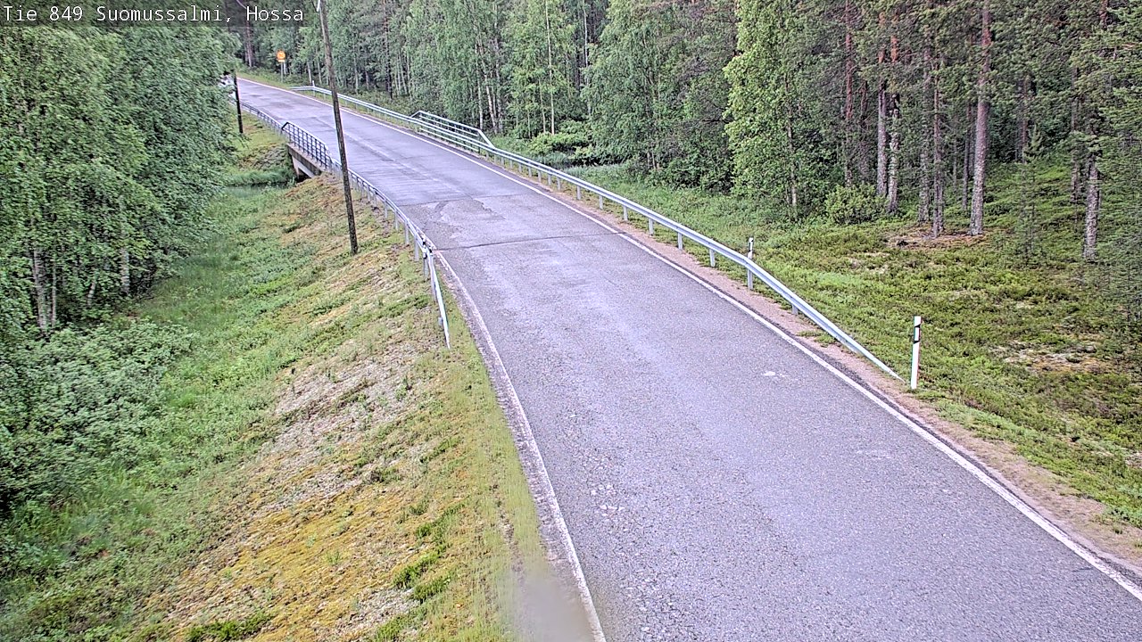 Kelikamerat Kuva Tie 843 Suomussalmi, Hossa, Suomussalmi, Kainuu
