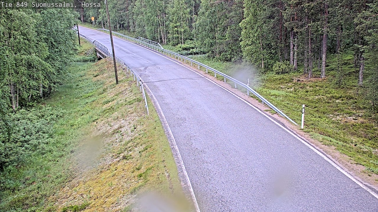 Kelikamerat Kuva Tie 843 Suomussalmi, Hossa, Suomussalmi, Kainuu