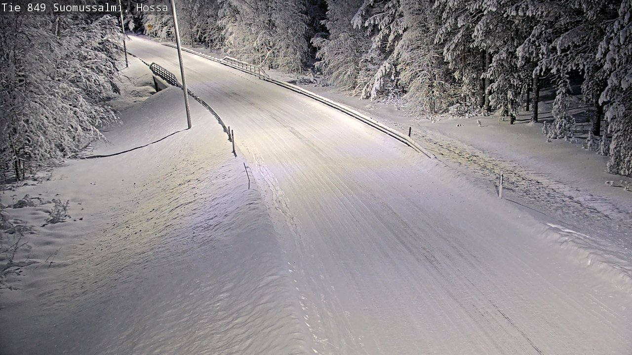 Kelikamerat Kuva Tie 843 Suomussalmi, Hossa, Suomussalmi, Kainuu