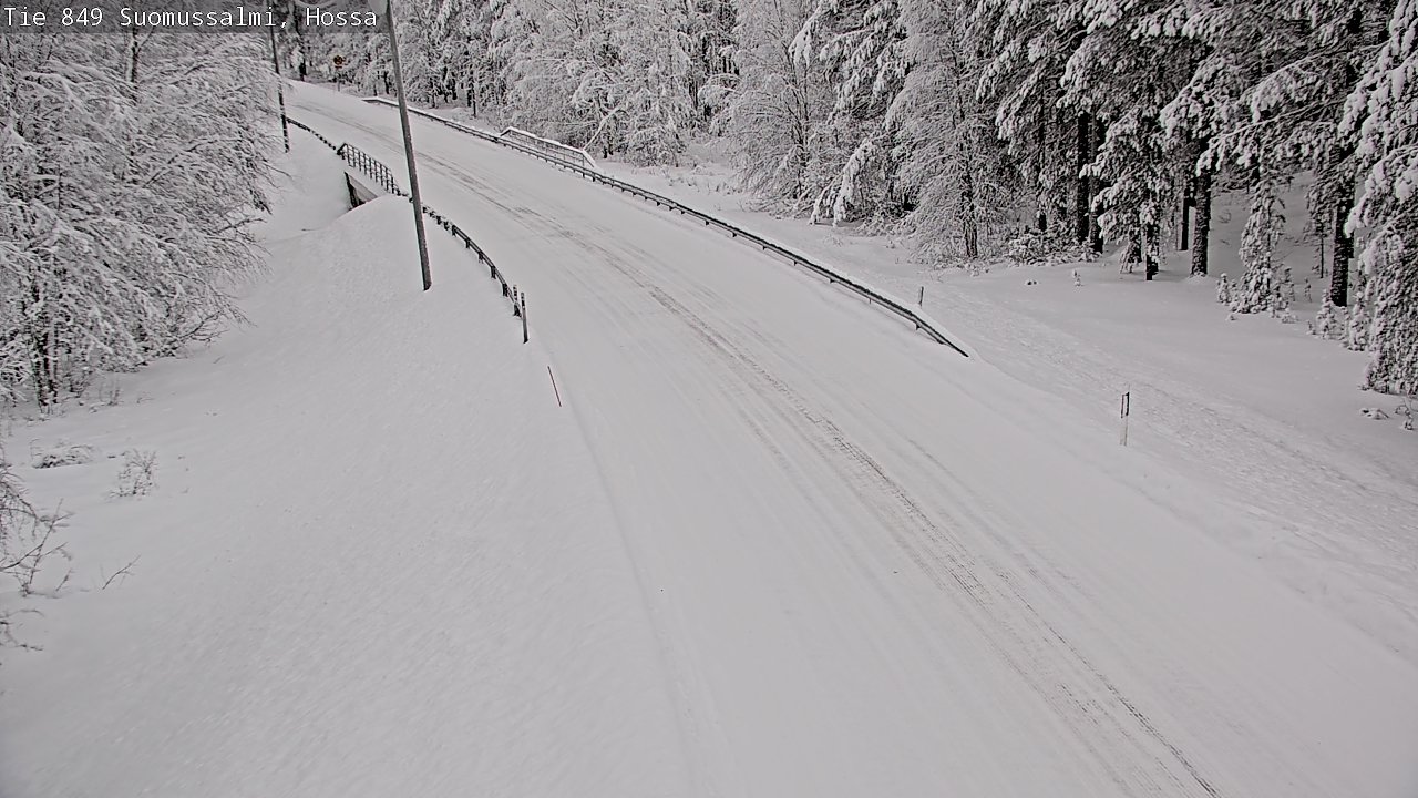 Kelikamerat Kuva Tie 843 Suomussalmi, Hossa, Suomussalmi, Kainuu