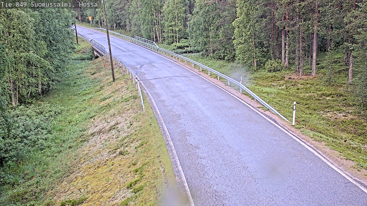 Kelikamerat Kuva Tie 843 Suomussalmi, Hossa, Suomussalmi, Kainuu