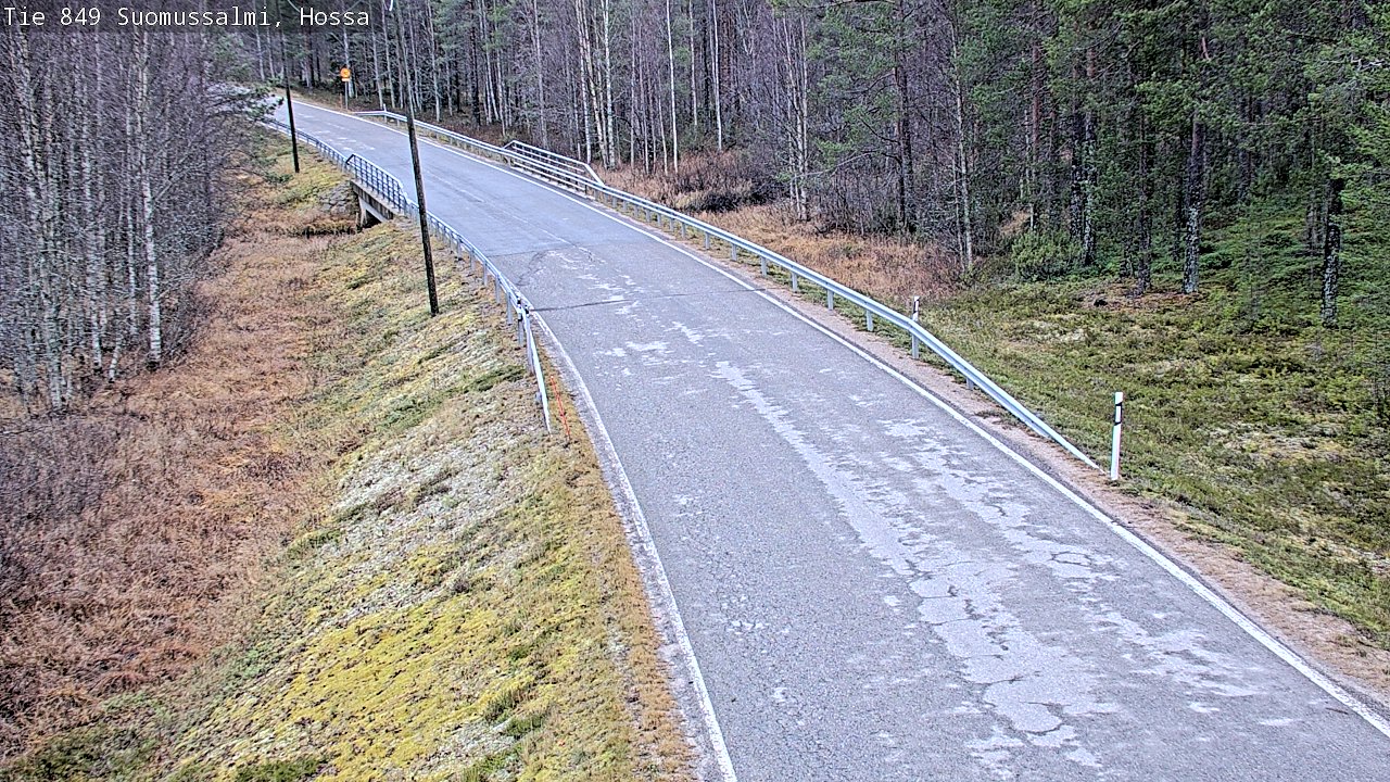 Kelikamerat Kuva Tie 843 Suomussalmi, Hossa, Suomussalmi, Kainuu