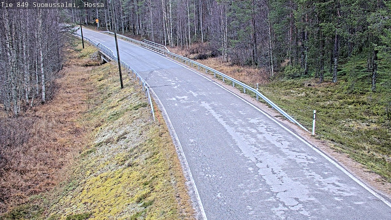 Kelikamerat Kuva Tie 843 Suomussalmi, Hossa, Suomussalmi, Kainuu