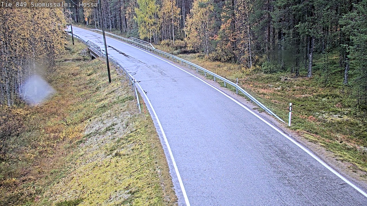 Weather Camera Image Road 950 843 Suomussalmi, Hossa, Suomussalmi, Kainuu