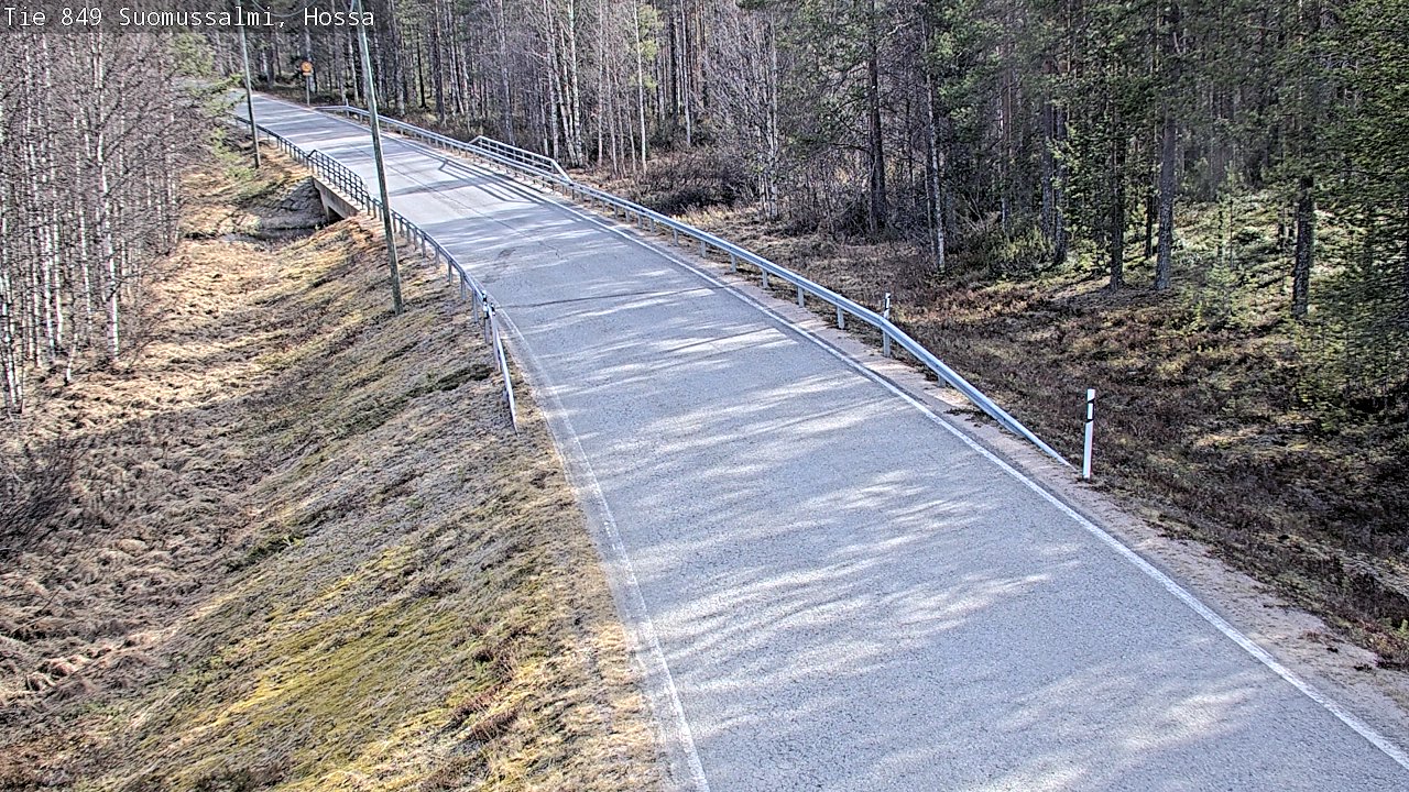 Kelikamerat Kuva Tie 843 Suomussalmi, Hossa, Suomussalmi, Kainuu