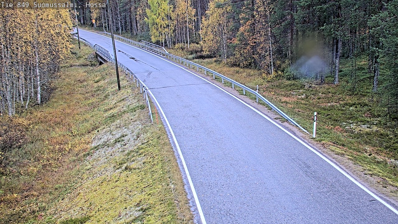 Weather Camera Image Road 950 843 Suomussalmi, Hossa, Suomussalmi, Kainuu