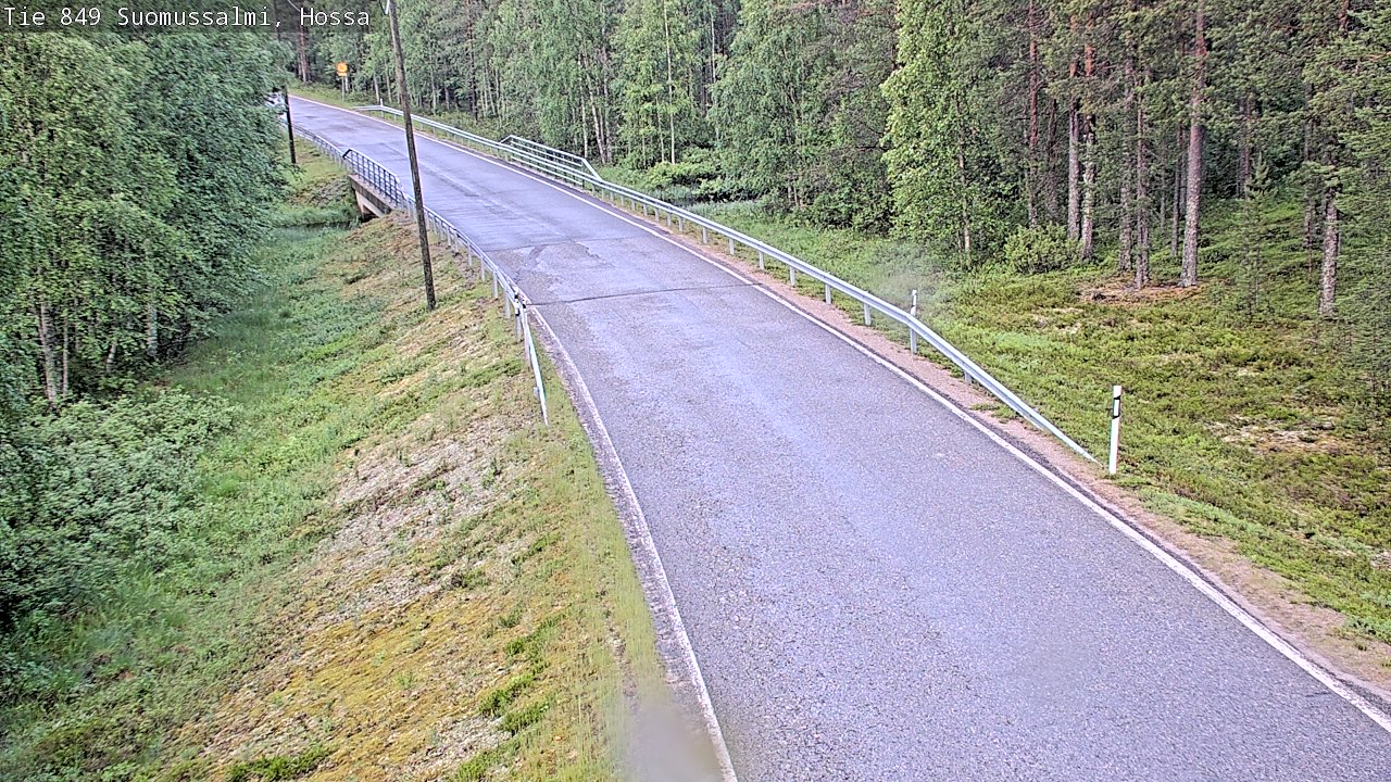 Kelikamerat Kuva Tie 843 Suomussalmi, Hossa, Suomussalmi, Kainuu
