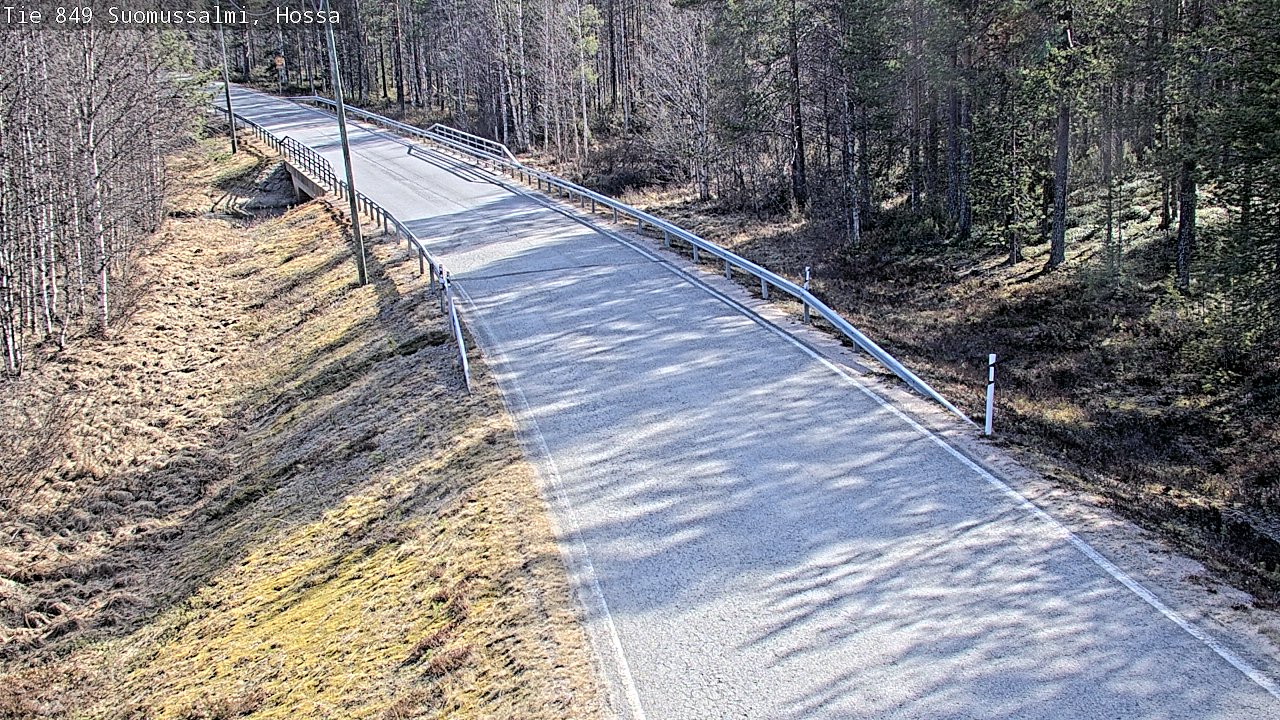 Kelikamerat Kuva Tie 843 Suomussalmi, Hossa, Suomussalmi, Kainuu