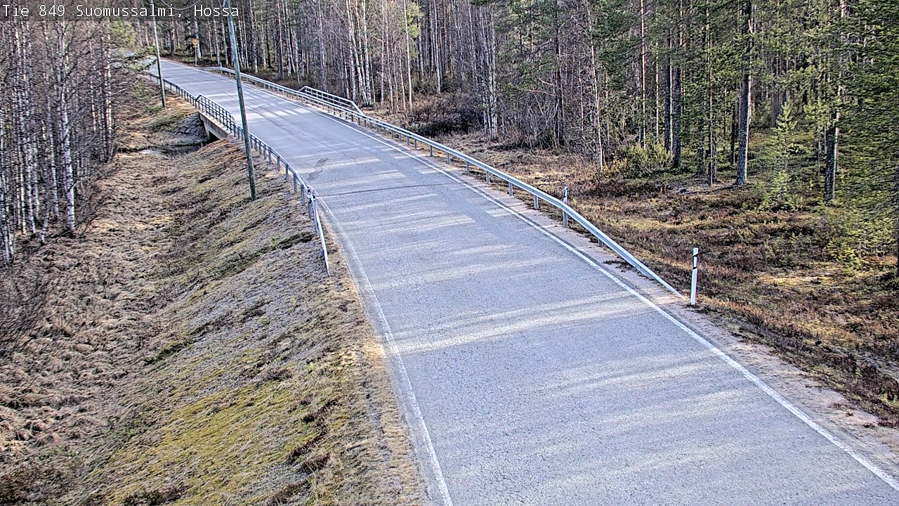 Kelikamerat Kuva Tie 843 Suomussalmi, Hossa, Suomussalmi, Kainuu