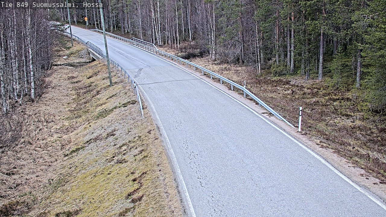 Kelikamerat Kuva Tie 843 Suomussalmi, Hossa, Suomussalmi, Kainuu