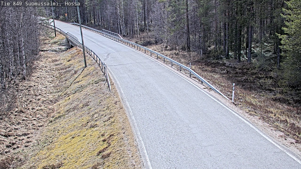 Kelikamerat Kuva Tie 843 Suomussalmi, Hossa, Suomussalmi, Kainuu