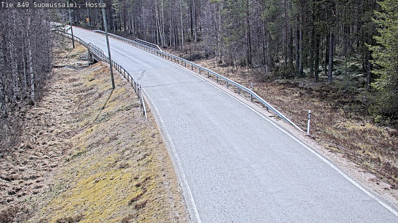 Kelikamerat Kuva Tie 843 Suomussalmi, Hossa, Suomussalmi, Kainuu