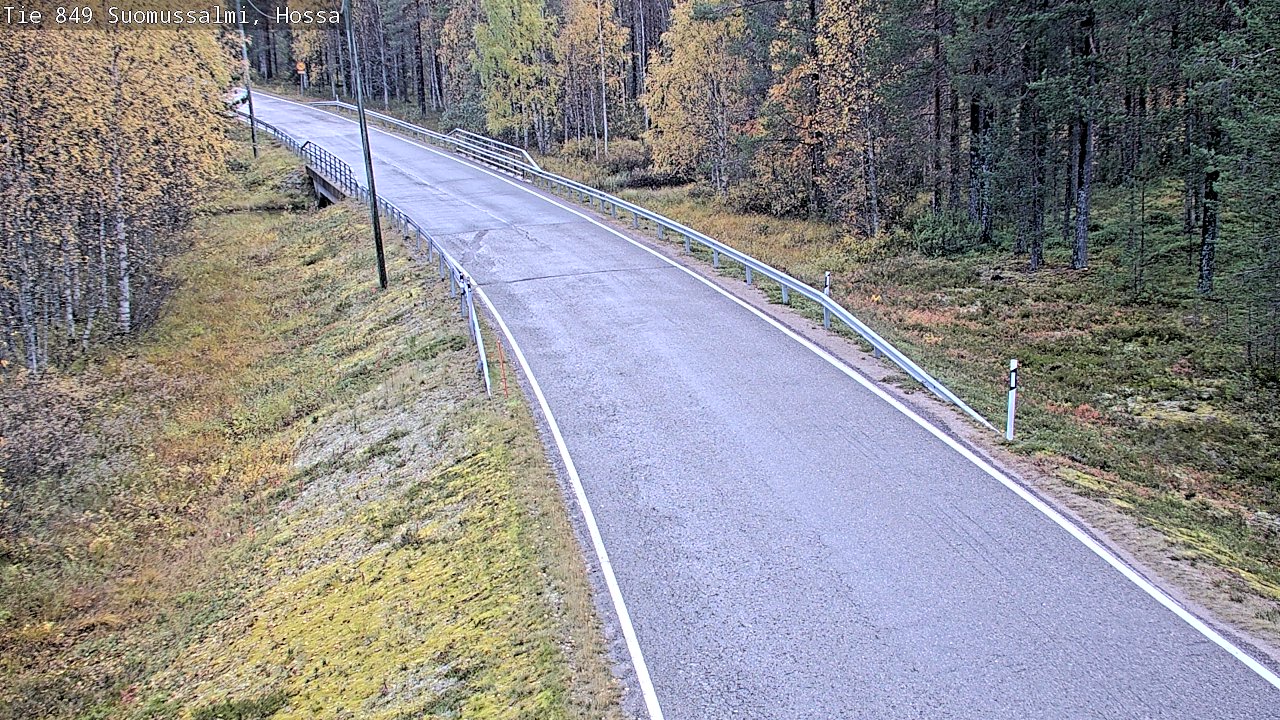 Kelikamerat Kuva Tie 843 Suomussalmi, Hossa, Suomussalmi, Kainuu