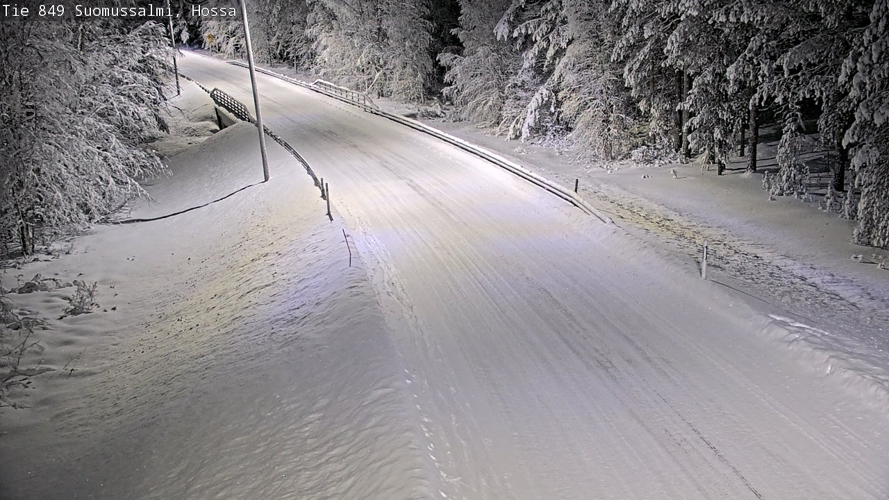 Kelikamerat Kuva Tie 843 Suomussalmi, Hossa, Suomussalmi, Kainuu