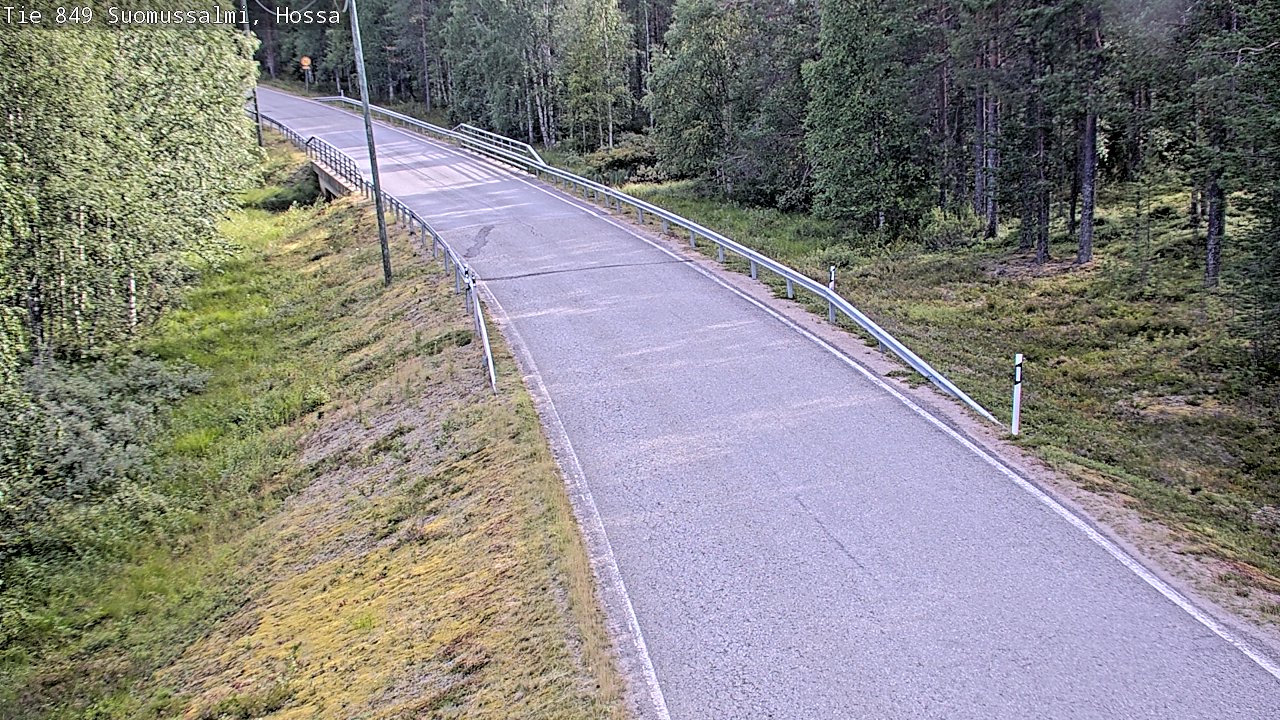 Kelikamerat Kuva Tie 843 Suomussalmi, Hossa, Suomussalmi, Kainuu